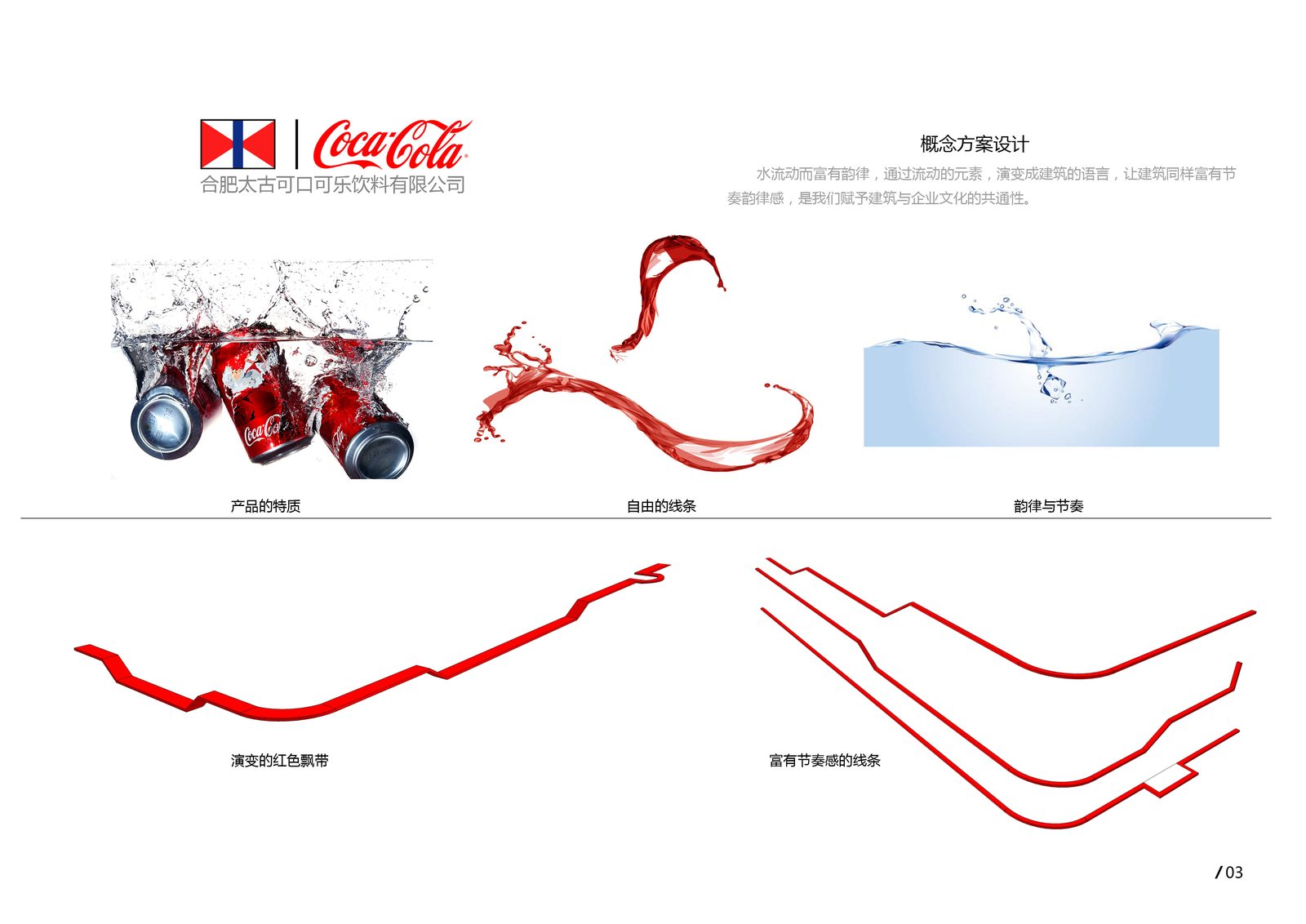 Concept 1 flowing red ribbon