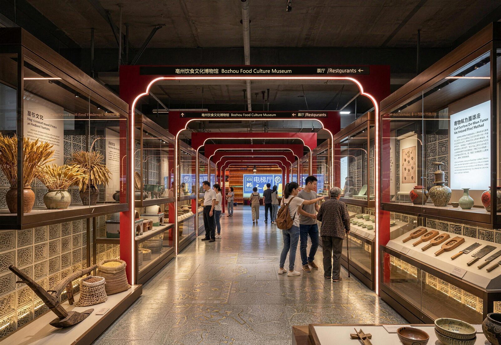 Bozhou Food Culture Museum ticket hall