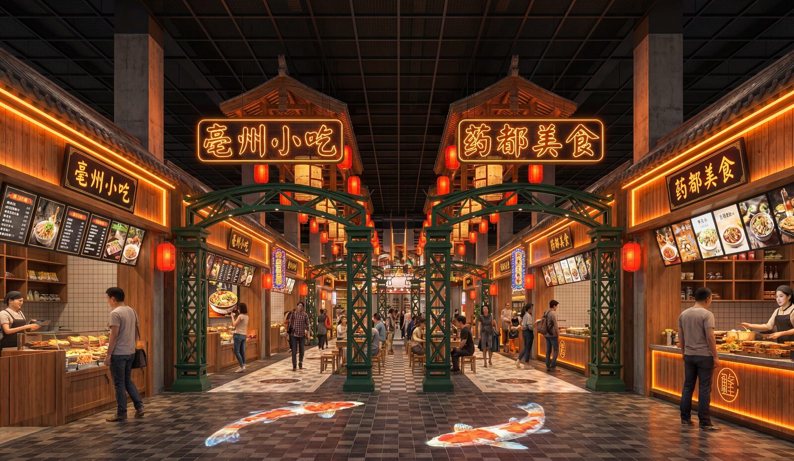 Bozhou Food Culture Museum Bozhou Snacks zone