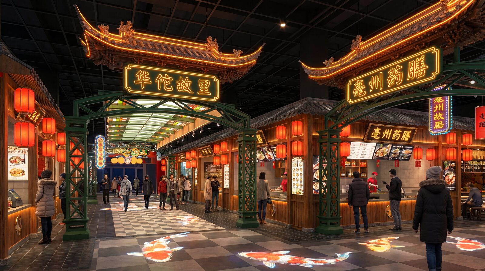 Bozhou Food Culture Museum Herbal Cuisine zone