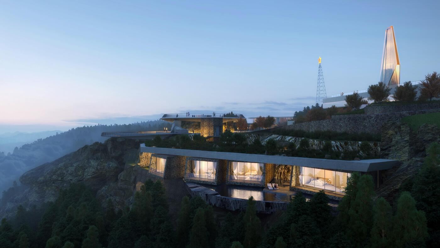 Cliff Hotel rendering