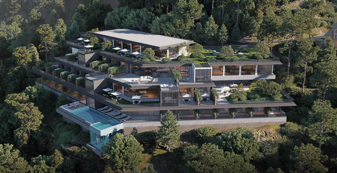 Niucao Mountain Hotel rendering