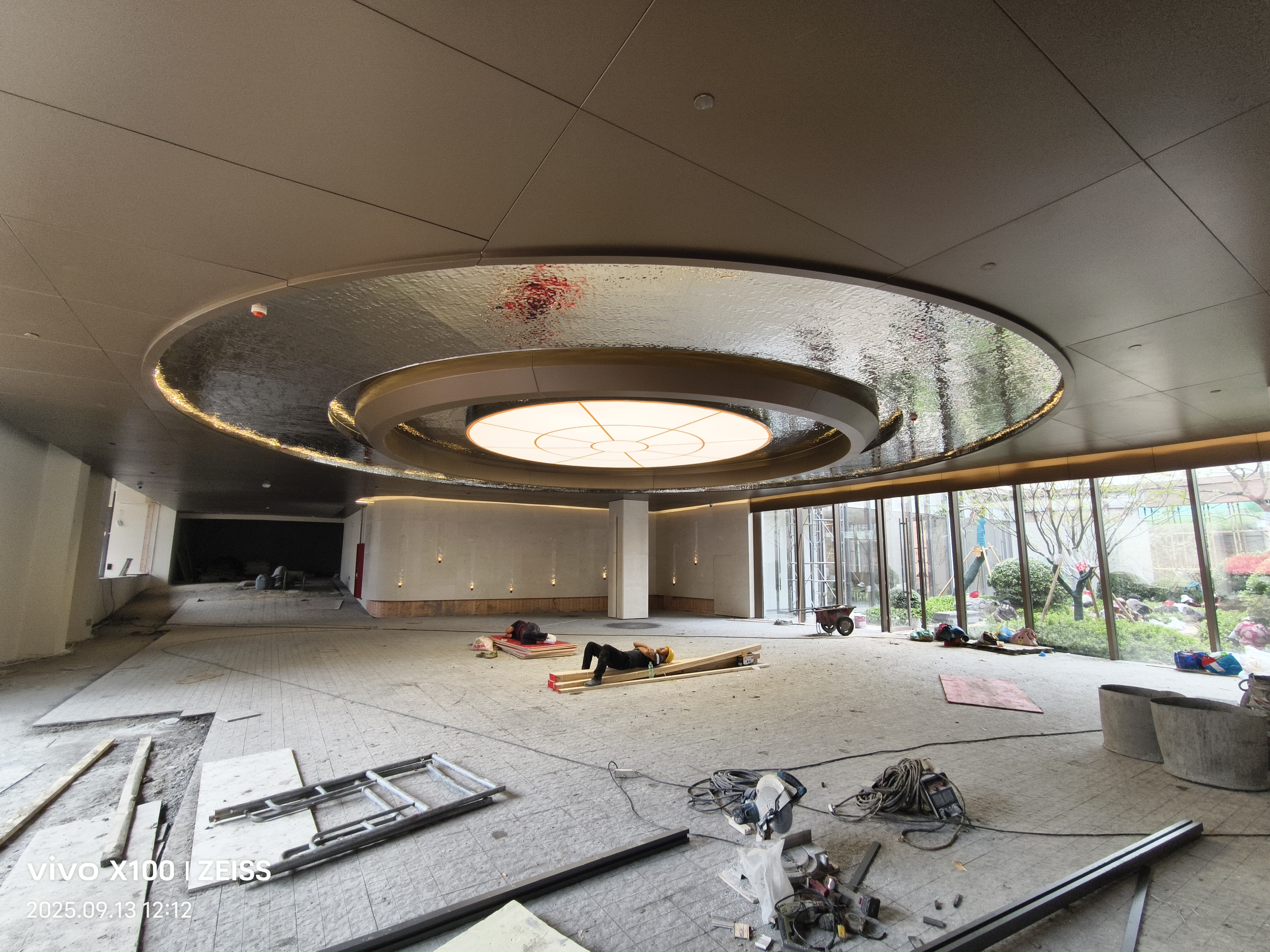 Lezhi Zhenjing lobby ceiling